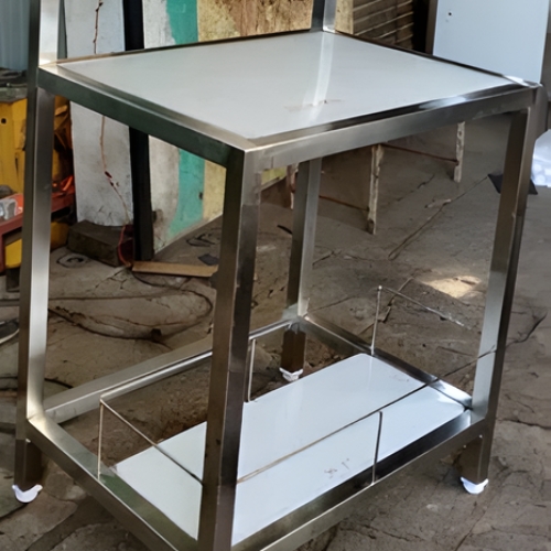 Industrial Work Table - Image 2